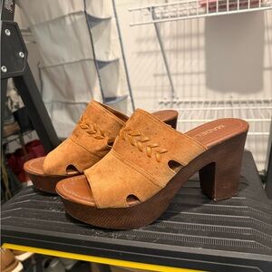 Madeline Tan Wedge Heels